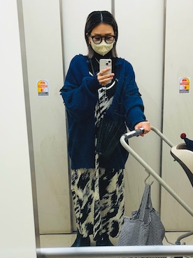 yuさん（レディース・158cm）の冬コーディネート