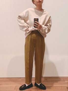 yuさん（レディース・158cm）の秋コーディネート