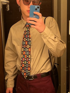 「URBAN RESEARCH（アーバンリサーチ）のアイテム（サングラス）」を使った、drewhouseさん（メンズ・166cm）の春コーディネート