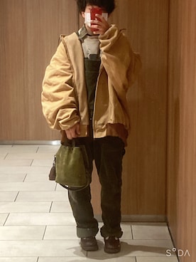 「AS2OV（アッソブ）のアイテム」を使った、りゅうさん（メンズ・158cm）の春コーディネート