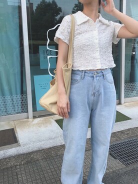 シャツ ブラウスを使った 韓国コーデ の人気ファッションコーディネート Wear
