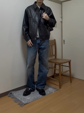 「GAP（ギャップ）のアイテム（パンツ）」を使った、Takamatsu さん（メンズ・172cm）の春コーディネート