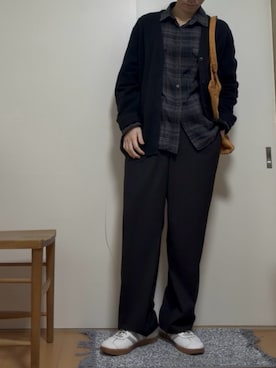 「MERCI（メルシー）のアイテム」を使った、Takamatsu さん（メンズ・172cm）の春コーディネート