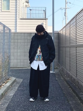 「RALPH LAUREN（ラルフ ローレン）のアイテム」を使った、peanutsnmさん（メンズ・170cm）の冬コーディネート