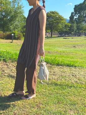 yu-naさん(レディース・156cm)の夏コーディネート