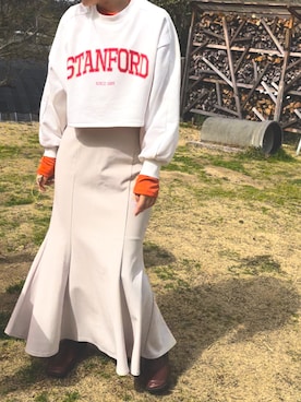 yu-naさん（レディース・156cm）の冬コーディネート