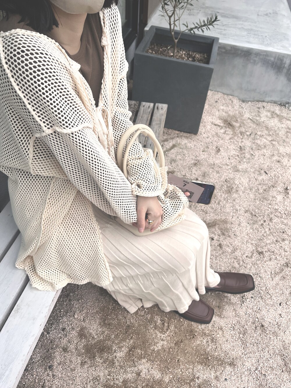 【mt❤︎】kastane メッシュBACK紐2WAYカーディガン Kastane - 【mt❤︎様専用】kastane メッシュBACK紐2WAYカーディガンの