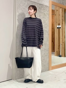 Uさん(レディース・160cm)の秋コーディネート