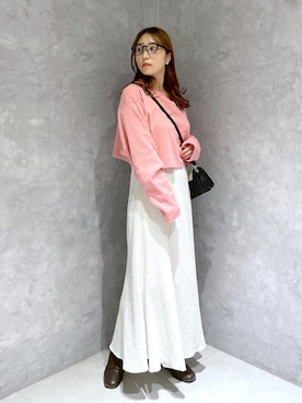 akaneさん（レディース・155cm）の春コーディネート