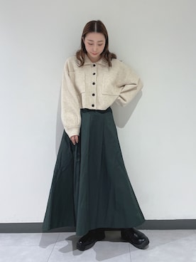 akaneさん（レディース・155cm）の冬コーディネート