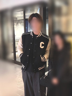 「スタジャン」｜yuimarronさん（メンズ・181cm）の夏コーディネート