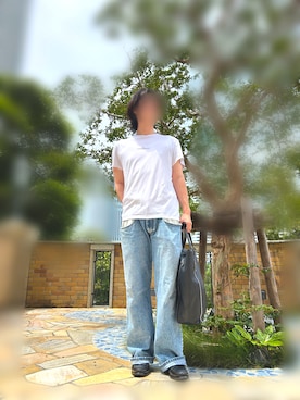 「Maison Margiela」｜yuimarronさん（メンズ・181cm）の夏コーディネート