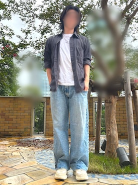 「UNIQLO U」｜yuimarronさん（メンズ・181cm）の秋コーディネート