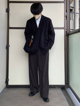 「CANAL JEAN（キャナルジーン）のアイテム」を使った、やんぬさん（メンズ・178cm）の冬コーディネート