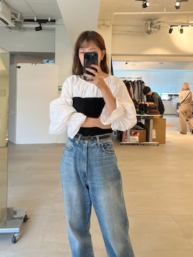 「甘辛mix」｜kanaさん（レディース・159cm）の秋コーディネート