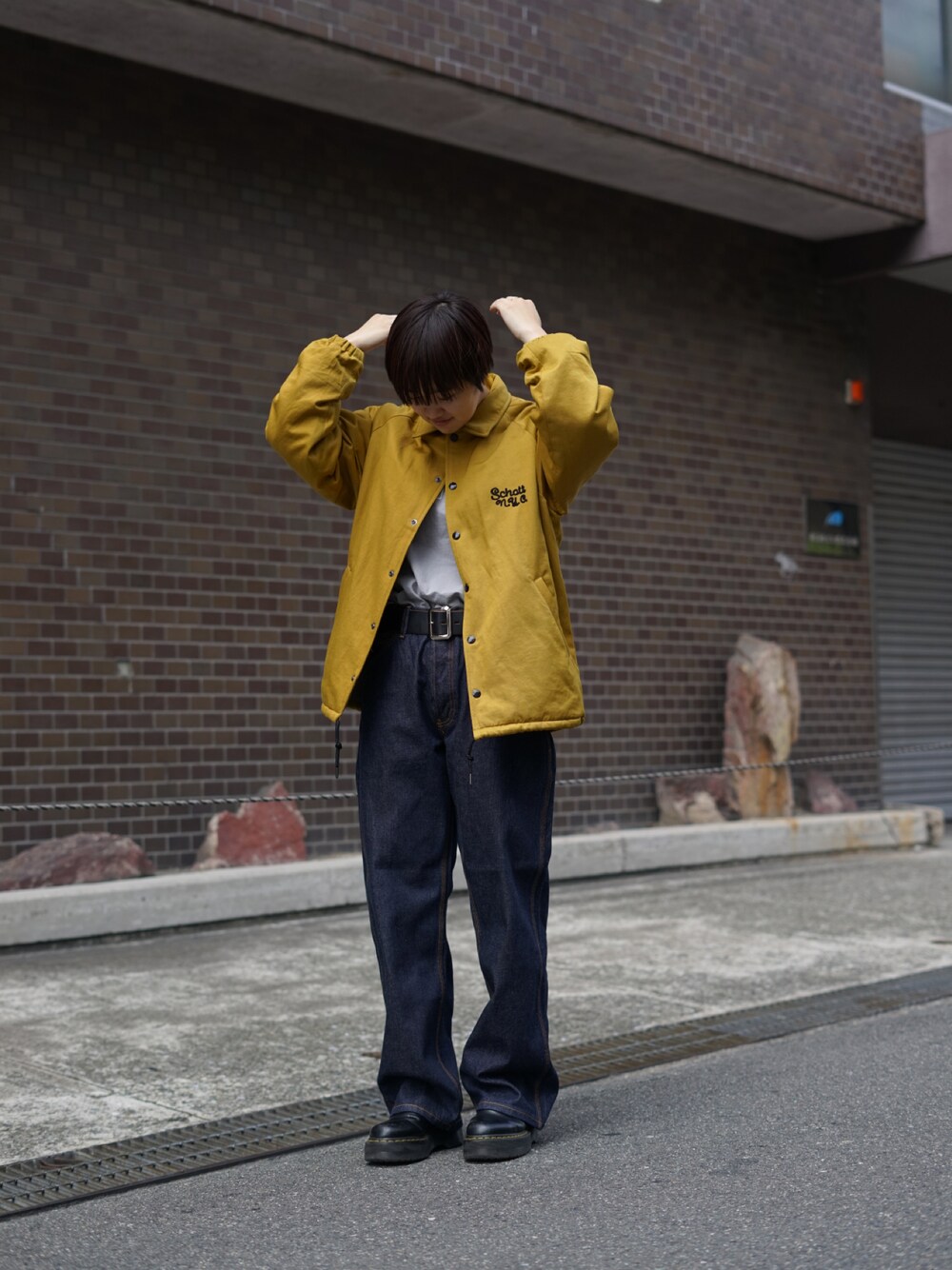 【schott】Coach jacket boa llning Schott/ショット/COACH JACKET BOA LINING/コーチジャケット ボア