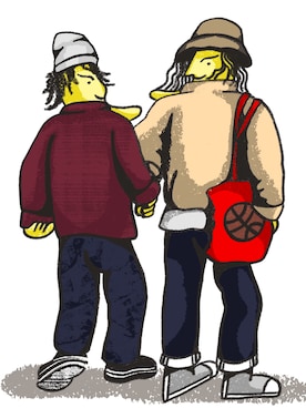 「KAPITAL（キャピタル）のアイテム（その他アウター）」を使った、ᵏⁱʰᵒᵏᵒさん（レディース・165cm）の冬コーディネート