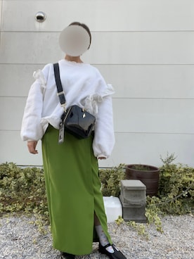 「merry jenny（メリージェニー）のアイテム（スウェット）」を使った、せさん（レディース・150cm）の秋コーディネート
