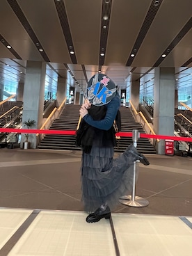 「LILY BROWN（リリーブラウン）のアイテム（ローファー）」を使った、せさん（レディース・150cm）の春コーディネート