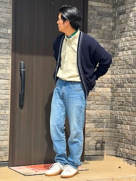 「無印良品（ムジルシリョウヒン）のアイテム（スニーカー）」を使った、taka232323232323さん（メンズ・172cm）の春コーディネート