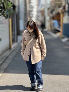 「その他セレクト（ソノタセレクト）のアイテム（トップス）」を使った、taka232323232323さん（メンズ・172cm）の春コーディネート