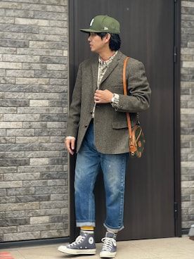 「アイテム（スニーカー）」を使った、taka232323232323さん（メンズ・172cm）の秋コーディネート