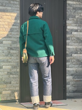 「WOOLRICH（ウールリッチ）のアイテム」を使った、taka232323232323さん（メンズ・172cm）の春コーディネート