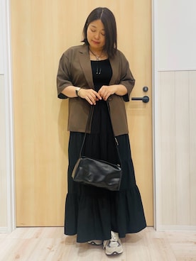「アイテム（テーラードジャケット）」を使った、すーさん（レディース・160cm）の夏コーディネート