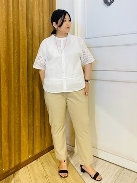 すーさん（レディース・160cm）の夏コーディネート