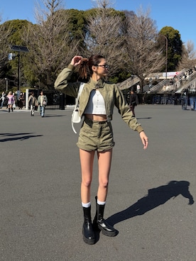 ERIKAさん（レディース・168cm）の春コーディネート