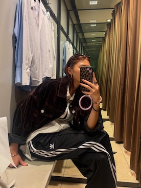 「MOUSSY（マウジー）のアイテム」を使った、ERIKAさん（レディース・168cm）の秋コーディネート