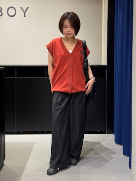 「アイテム（パンツ）」を使った、みくるんさん（レディース・156cm・20代）の夏コーディネート