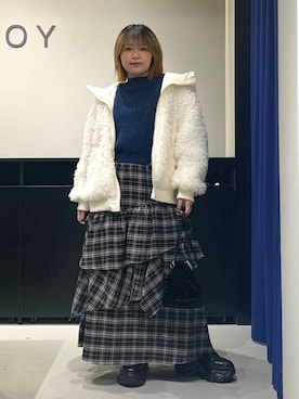 みくるんさん（レディース・156cm）の冬コーディネート