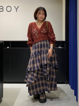 みくるんさん（レディース・156cm）の秋コーディネート