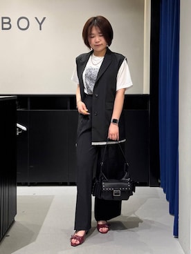 「アイテム（その他アウター）」を使った、みくるんさん（レディース・156cm・20代）の夏コーディネート