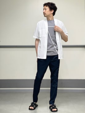 OMI2さん（メンズ・180cm）の夏コーディネート