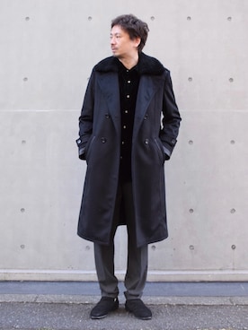 「5351 POUR LES HOMMES（ゴーサンゴーイチプールオム）のアイテム（ジャケット/アウター）」を使った、OMI2さん（メンズ・180cm）の秋コーディネート
