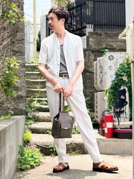 OMI2さん(メンズ・180cm)の夏コーディネート