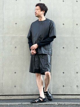 「5351 POUR LES HOMMES（ゴーサンゴーイチプールオム）のアイテム」を使った、OMI2さん（メンズ・180cm）の夏コーディネート