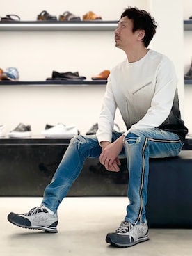 OMI2さん（メンズ・180cm）の冬コーディネート