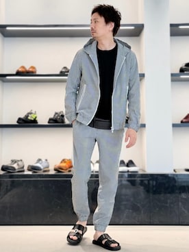 「5351 POUR LES HOMMES（ゴーサンゴーイチプールオム）のアイテム」を使った、OMI2さん（メンズ・180cm）の春コーディネート