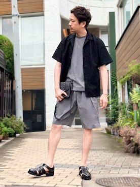 OMI2さん(メンズ・180cm)の夏コーディネート