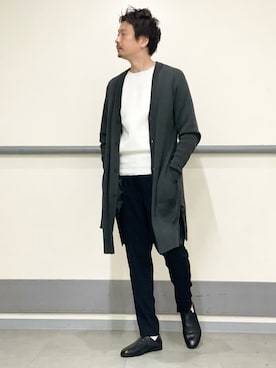 「5351 POUR LES HOMMES（ゴーサンゴーイチプールオム）のアイテム」を使った、OMI2さん（メンズ・180cm）の秋コーディネート