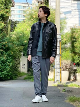 OMI2さん（メンズ・180cm）の秋コーディネート