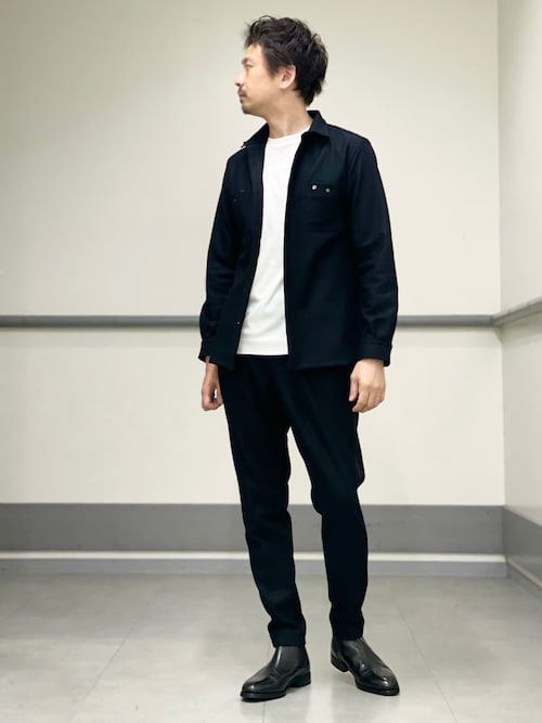 5351 POUR LES HOMMES tシャツ アルビニス スムース テーラード 長袖T