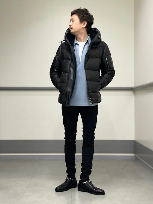 5351 POUR LES HOMMES シャツ スキッパー プルオーバー 長袖シャツ