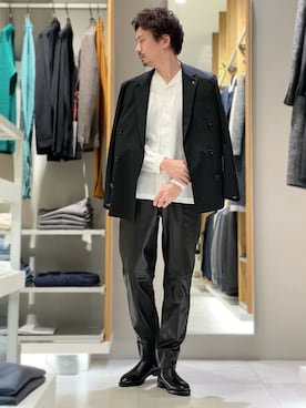 OMI2さん（メンズ・180cm）の夏コーディネート