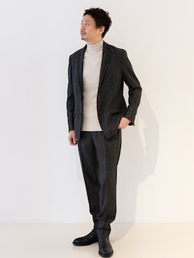 OMI2さん（メンズ・180cm）の冬コーディネート