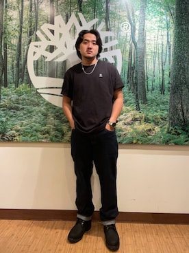 「アイテム（ブーツ）」を使った、Timberland 伊勢丹新宿PC4さん（メンズ・170cm）の秋コーディネート