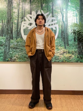 Timberland 伊勢丹新宿PC4さん（メンズ・170cm）の秋コーディネート